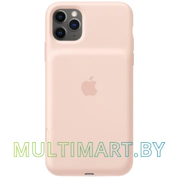 Чехол для телефона Apple Smart Battery Case для iPhone 11 Pro Max (розовый песок)